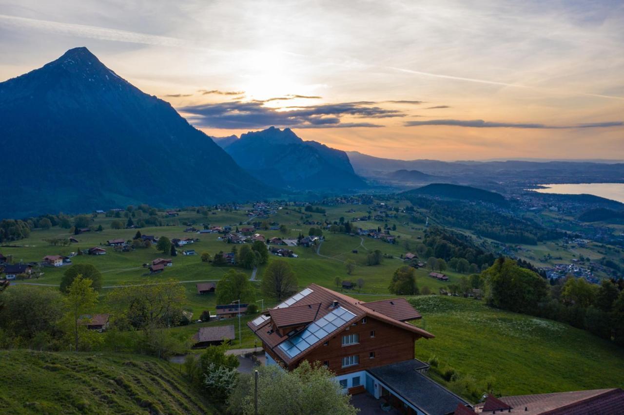 Auszeit-Hotel Z Aeschiried Aeschi Bei Spiez Luaran gambar