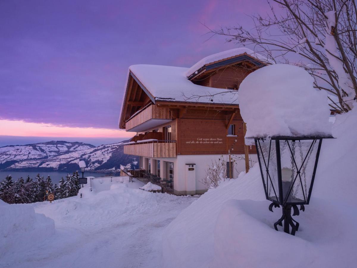 Auszeit-Hotel Z Aeschiried Aeschi Bei Spiez Luaran gambar