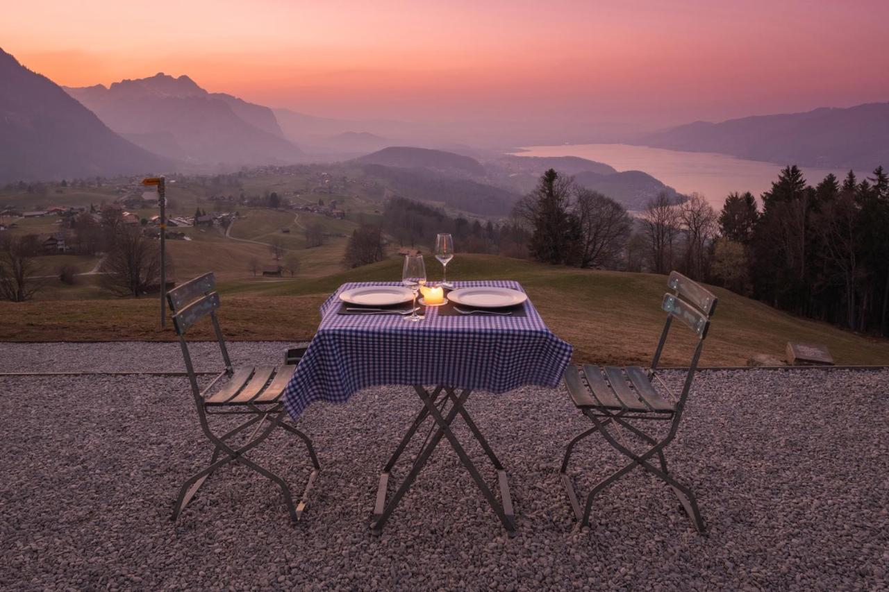 Auszeit-Hotel Z Aeschiried Aeschi Bei Spiez Luaran gambar