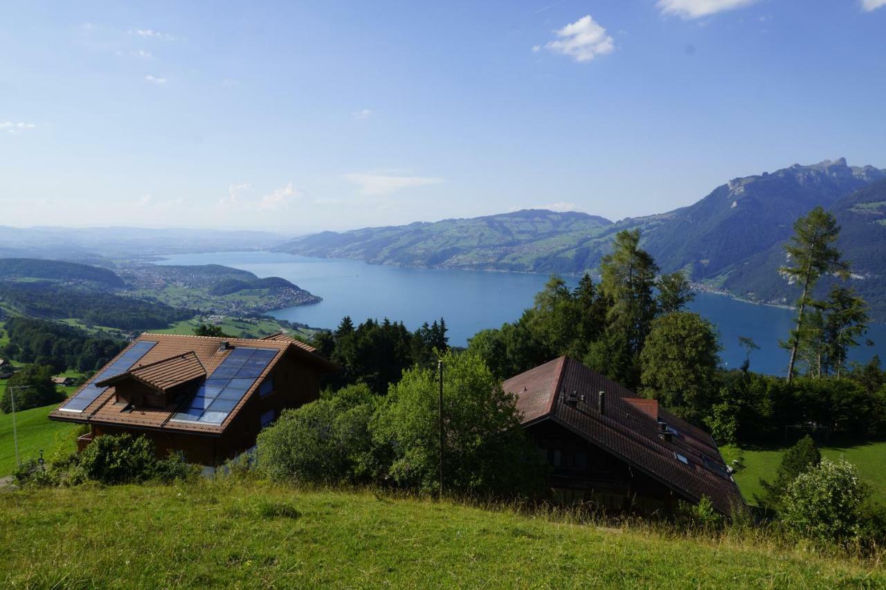 Auszeit-Hotel Z Aeschiried Aeschi Bei Spiez Luaran gambar